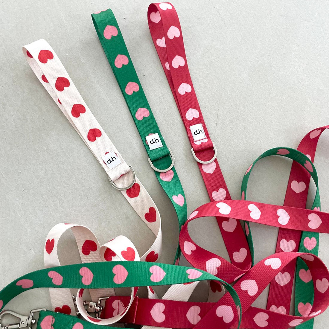 heart bongbong collar